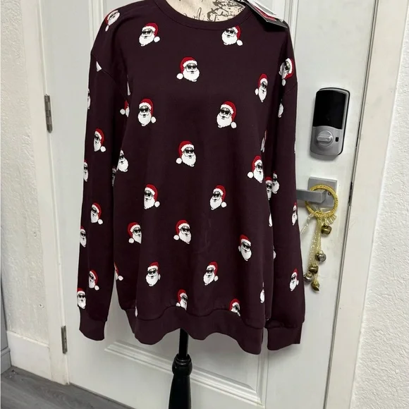 Denim & Flower Ricky Singh Santa Claus Christmas Jacket Unisex Size XL  Coat - Picture 9 of 9